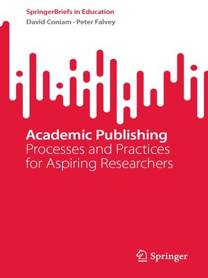 cover image of Academic Publishing